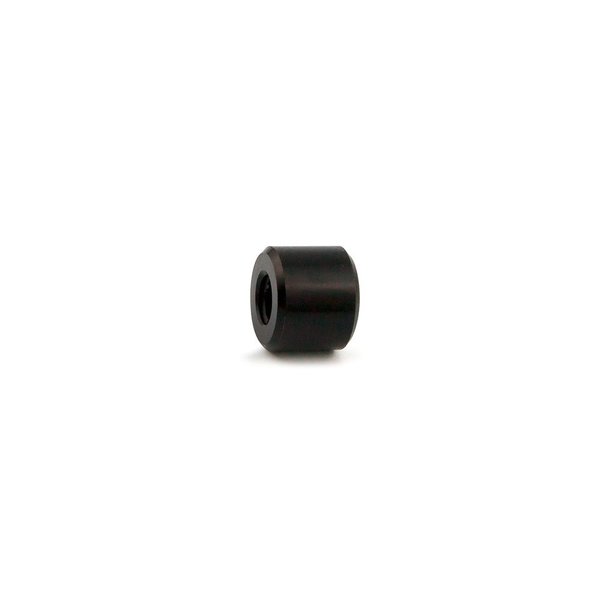 Gyford Round Standoffs, 5/16"-18 Thrd Sz, 1/2 in Bd L, Aluminum Black Anodized, 5/8 in OD SO-500BL